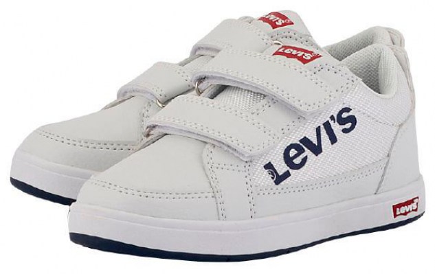 Levi's Παιδικά sneakers παπούτσια σε λευκό χρώμα