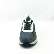Cuardiani Ανδρικό Δερμάτινο Sneakers Γκρί χρώμα με κορδόνι